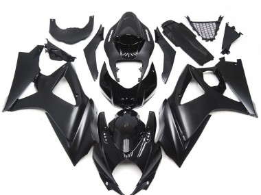 Kit Carena Moto Suzuki GSXR 1000 2007-2008 - Nero Lucido Nero Opaco