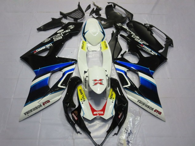 Carene Moto Suzuki GSXR 1000 2005-2006 - Bianco Blu Nero Giallo Rosso Dark Dog