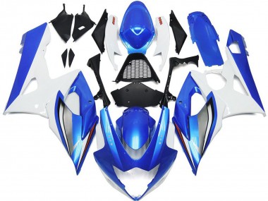 Carene Moto Suzuki GSXR 1000 2005-2006 - Bianco Blu