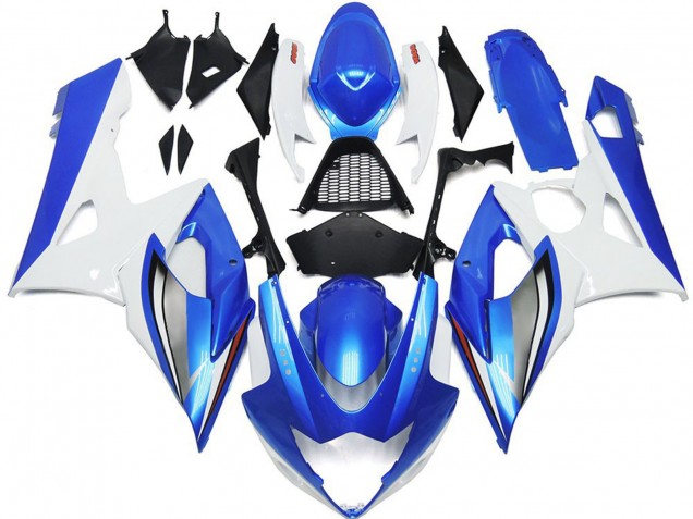 Carene Moto Suzuki GSXR 1000 2005-2006 - Bianco Blu
