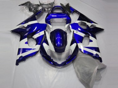 Carene Moto Suzuki GSXR 1000 2000-2002 - Blu Bianco