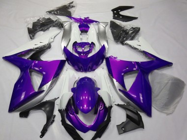 Carene Moto Suzuki GSXR 1000 2009-2016 - Viola Bianco