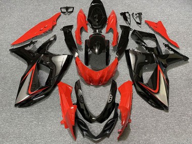 Carene Moto Suzuki GSXR 1000 2009-2016 - Rosso Nero
