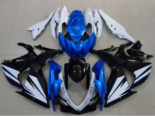 Carena Moto Suzuki GSXR 1000 2009-2016 - Bianco Blu Nero