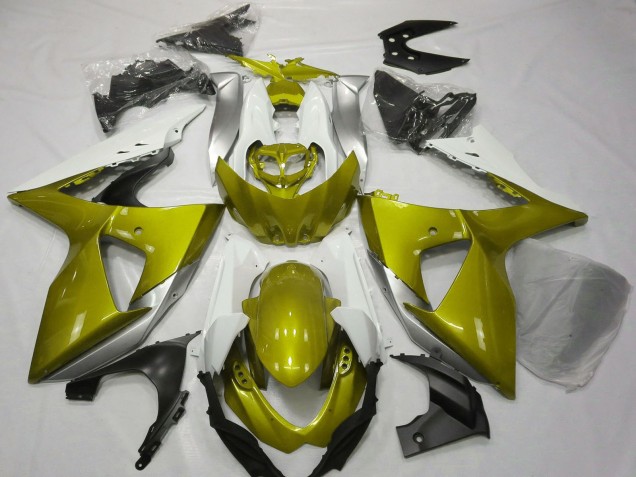 Carene Moto Suzuki GSXR 1000 2009-2016 - Bianco Giallo