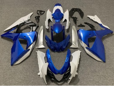 Carene Moto Suzuki GSXR 1000 2009-2016 - Bianco Argento Blu