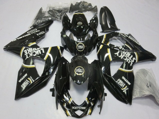 Carene Moto Suzuki GSXR 1000 2009-2016 - Nero Lucido Lucky Strike