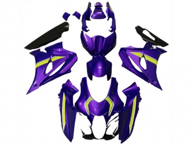 Carene Moto Suzuki GSXR 1000 2017-2024 - Viola Giallo Stile