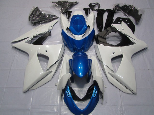 Carene Moto Suzuki GSXR 1000 2009-2016 - Bianco Blu