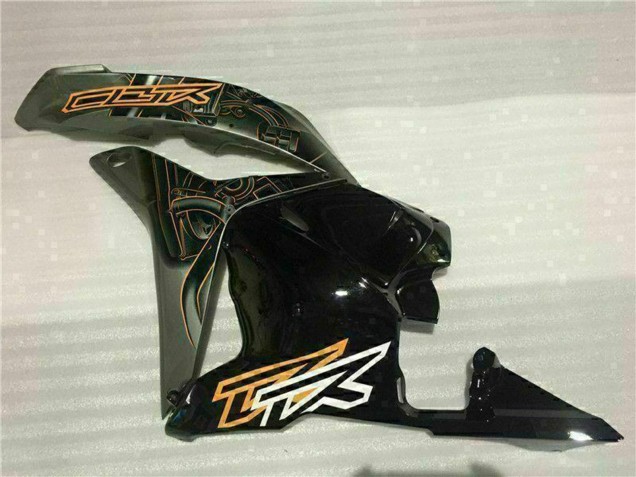 Carene Moto Honda CBR600RR 2009-2012 - Bianco Arancia Nero Lucido