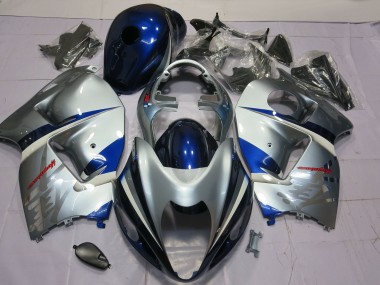 Carena Moto Suzuki GSXR 1300 1996-2007 - Argento Blu