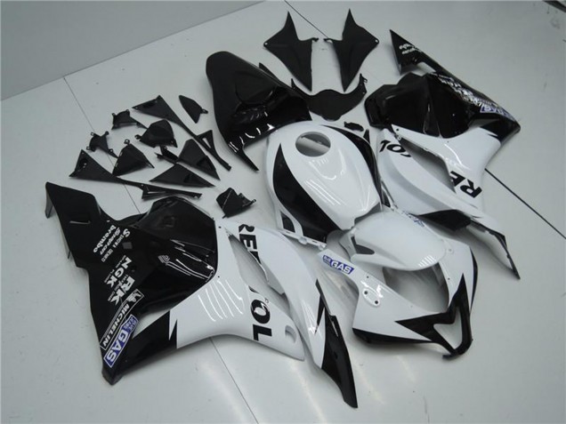 Carena Moto Honda CBR600RR 2009-2012 - Bianco Nero Lucido Repsol