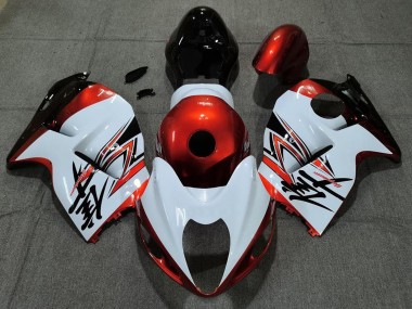 Carene Moto Suzuki GSXR 1300 1996-2007 - Bianco Arancia