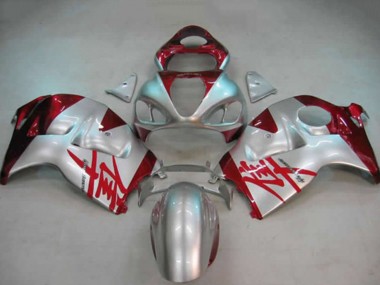 Carene Moto Suzuki GSXR 1300 1996-2007 - Argento Rosso