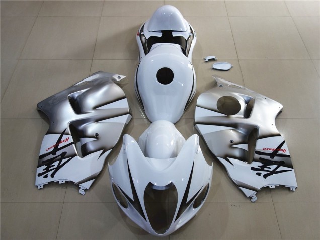 Carene Moto Suzuki GSXR 1300 1996-2007 - Bianco Argento