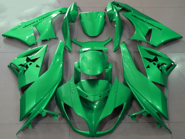 Carene Moto Kawasaki ZX6R 2009-2012 - Verde