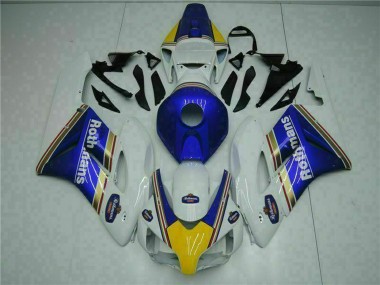 Carena Moto Honda CBR1000RR 2004-2005 - Bianco Blu Giallo Rothmans