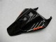 Carene Moto Honda CBR1000RR 2004-2005 - Nero Lucido Rosso Fiamma