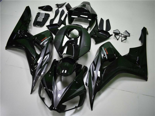 Carene Moto Honda CBR1000RR 2004-2005 - Nero Lucido Grigio