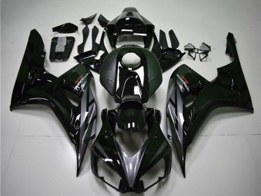 Carene Moto Honda CBR1000RR 2004-2005 - Nero Lucido Grigio