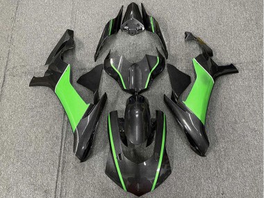 Carene Moto Yamaha R1 2015-2019 - Fibra di Carbonio Verde
