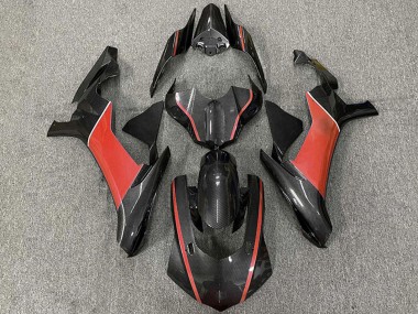 Carene Moto Yamaha R1 2015-2019 - Fibra di Carbonio Rosso