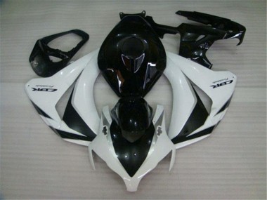 Kit Carene Moto Completo Honda CBR1000RR 2008-2011 - Bianco Nero Lucido