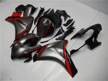 Carena Moto Honda CBR1000RR 2008-2011 - Grigio Rosso Nero Lucido