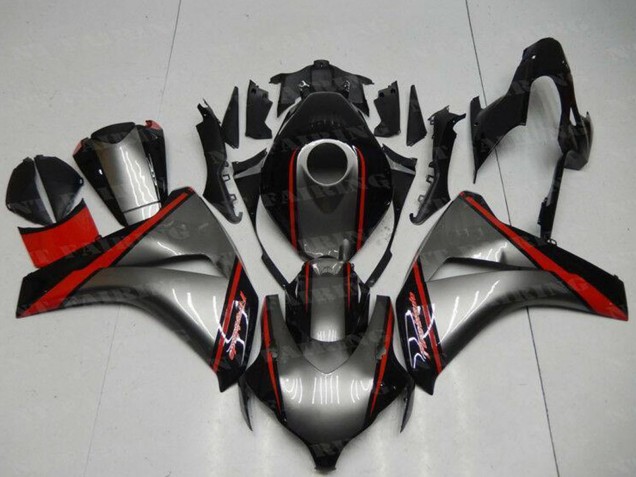 Carena Moto Honda CBR1000RR 2008-2011 - Grigio Rosso Nero Lucido