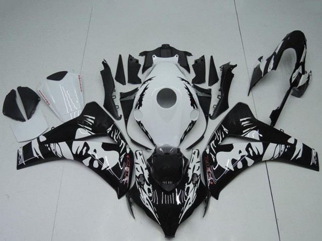 Carene ABS Honda CBR1000RR 2008-2011 - Bianco Nero Lucido