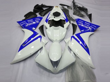 Carene Moto Yamaha R1 2012-2014 - Bianco Blu