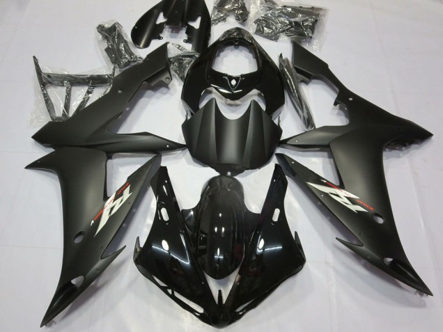 Carena Moto Yamaha R1 2004-2006 - Nero Lucido Nero Opaco