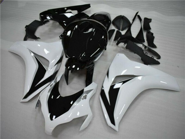 Kit Carene Moto ABS Honda CBR1000RR 2008-2011 - Bianco Nero Lucido