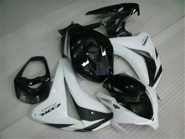 Kit Carene Moto ABS Honda CBR1000RR 2008-2011 - Bianco Nero Lucido
