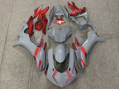 Carene Moto Yamaha R1 2015-2019 - Nardo Grigio Rosso