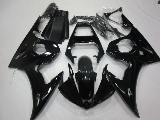 Carene Moto Yamaha R6 2005 - Nero Lucido