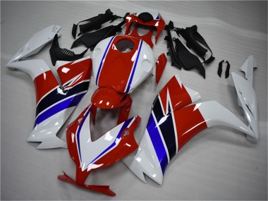 Kit Carene Moto ABS Honda CBR1000RR 2012-2016 - Bianco Rosso Blu