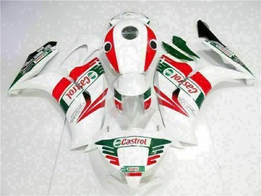 Carena Moto Honda CBR1000RR 2012-2016 - Bianco Rosso Verde Castrol