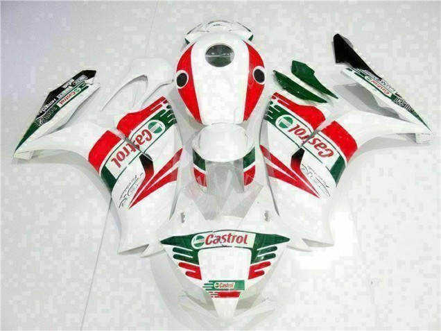 Carena Moto Honda CBR1000RR 2012-2016 - Bianco Rosso Verde Castrol