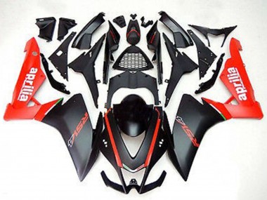 Carene Moto Aprilia RS4 125 2012-2018 - Rosso Nero Opaco