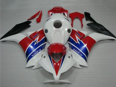 Carene Moto Honda CBR1000RR 2012-2016 - Bianco Rosso Blu Nero Opaco