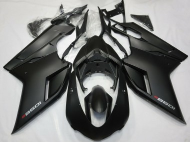 Carene Moto Ducati 1098 2007-2014 - Nero Opaco