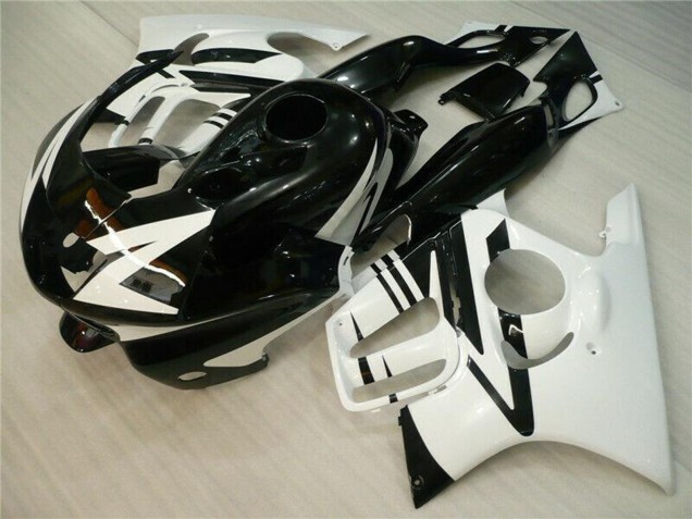 Carene Moto Honda CBR600 F3 1995-1996 - Bianco Nero Lucido