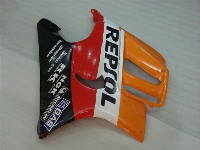 Carene Moto Honda CBR600 F3 1995-1996 - Arancia Bianco Rosso Nero Lucido Repsol