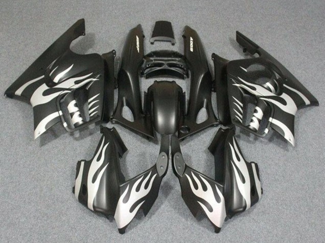 Carene Moto Honda CBR600 F3 1995-1996 - Bianco Nero Opaco Fiamma