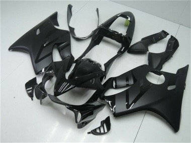 Carene Moto Honda CBR600 F4i 2001-2003 - Nero Lucido Nero Opaco