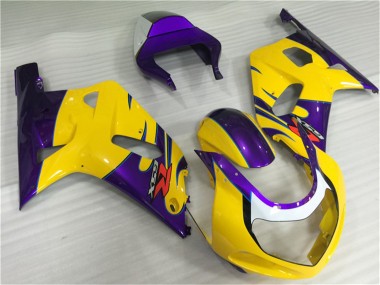 Carene Moto Suzuki GSXR 600/750 2001-2003 - Giallo Viola