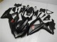 Carene Moto Suzuki GSXR 600/750 2008-2010 - Nero Opaco Rosso
