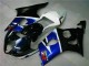 Carene Moto ABS Suzuki GSXR 1000 2003-2004 - Bianco Blu Nero Lucido Rosso