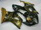 Carene Moto Suzuki GSXR 1000 2003-2004 - Nero Lucido Oro Fiamma